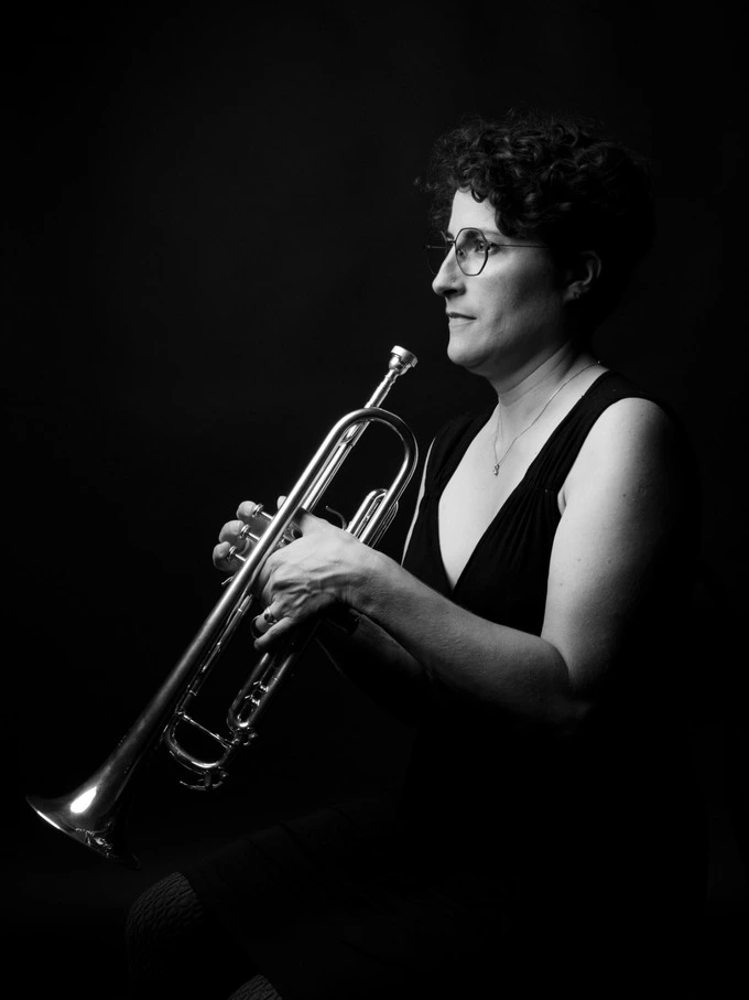 Cécile Prézut, trompettiste du collectif Resonance Brass